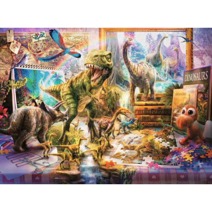 Avis Puzzle Dinosaures dans la chambre - de 6 ans RAVENSBURGER 2