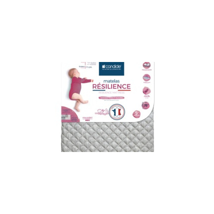 Avis Matelas bébé  Résilience déhoussable CANDIDE 9