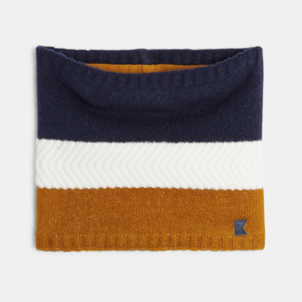 Avis Snood rayé fantaisie orange garçon OKAIDI 1