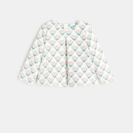 Avis Sweat molleton pointelle floral OBAÏBI 1