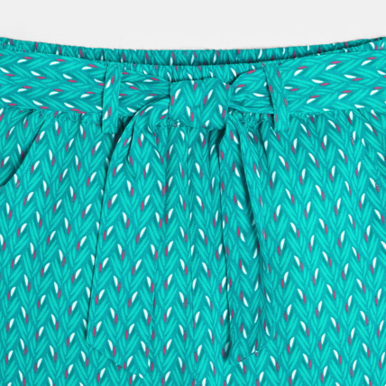 Avis Pantalon fluide imprimé vert fille OKAIDI 2