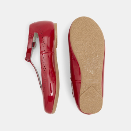 Avis Ballerines vernies à boucle rouges fille OKAIDI 3