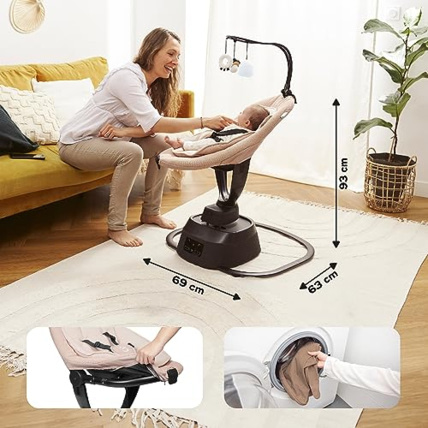 Avis Balancelle électrique connectée Swoon Evolution Connect Babymoov 7
