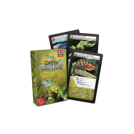 Avis Jeu éducatif Defis Nature Reptiles BIOVIVA 1