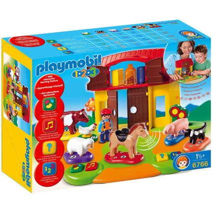Playmobil 1.2.3 Ferme interactive PLAYMOBIL Comparateur Avis Prix