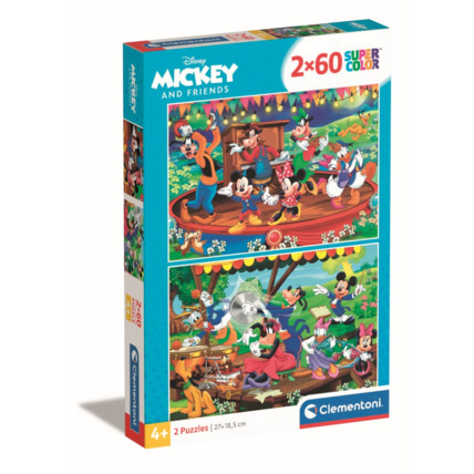Avis Puzzle Disney Mickey and Friends - 2x60 pièces Clementoni 1
