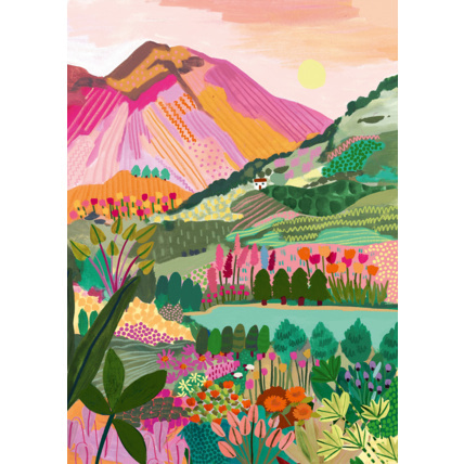 Avis Puzzle Rainbow Mountain PIECES & PEACE 1
