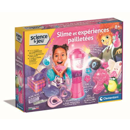 Avis Expériences pailletées Clementoni 1