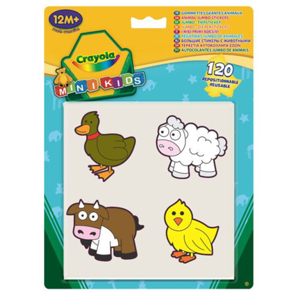 Avis Gommettes Géantes Animaux CRAYOLA 1