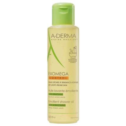 Avis Huile lavante émolliente biodégradable - Exomega control A-DERMA 2