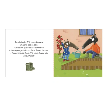 Avis Livre P'tit loup apprend à jardiner EDITIONS AUZOU 2