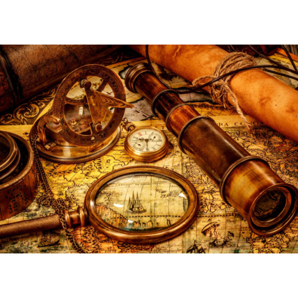 Avis Puzzle Vintage Travel GRAFIKA 1