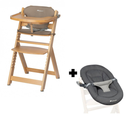 Avis Chaise haute évolutive 2-en-1 timba Bebeconfort 1