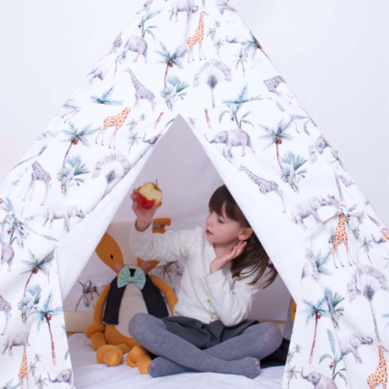 Avis Tipi tente enfant avec tapis, SAFARI Sevira Kids 4