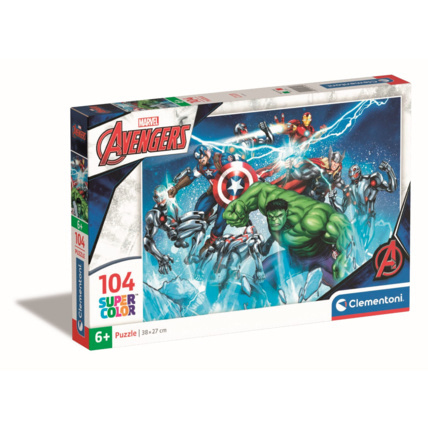 Avis Puzzle Marvel Avengers - 104 pièces CLEMENTONI 1