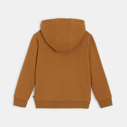 Avis Sweat-shirt doublé en polaire sherpa orange garçon OKAIDI 3