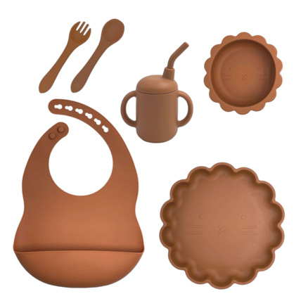 Avis Set vaisselle en silicone 6 pièces Ysaé KIDICHOU 1