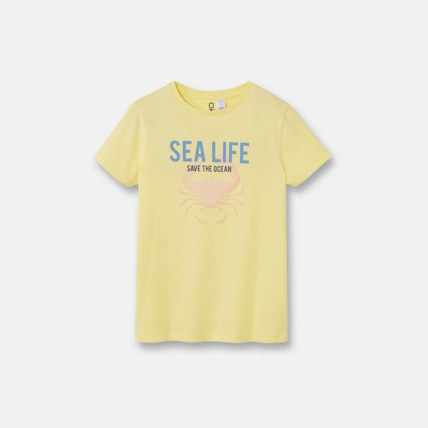 Avis T-shirt à dessin magique jaune garçon OKAIDI 2