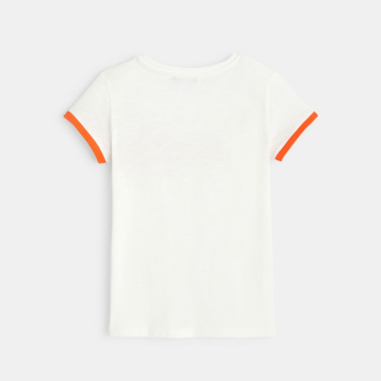 Avis T-shirt à message "Summer" orange fille OKAIDI 4