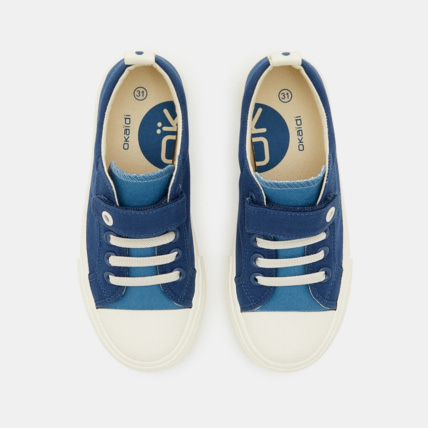 Avis Tennis toile à scratch bleues garçon OKAIDI 3