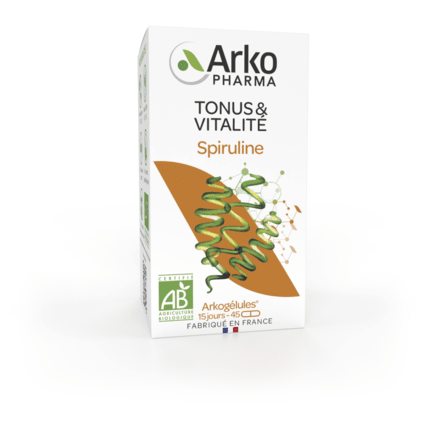 Avis Boite de 45 gélules spiruline bio Arkogelules ARKOPHARMA 1