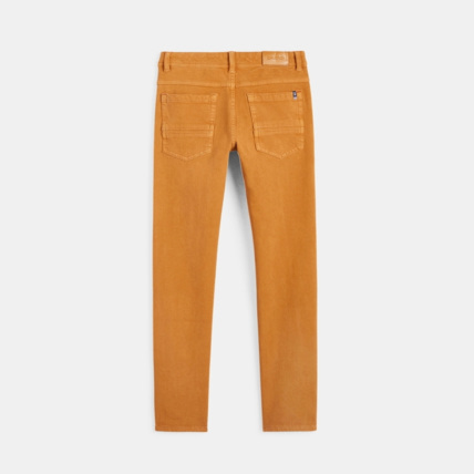 Avis Pantalon slim bi-strech marron garçon OKAIDI 5