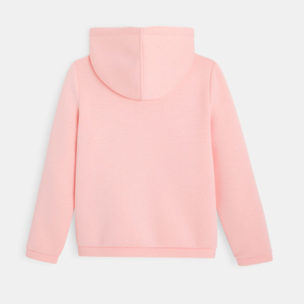 Avis Sweat zippé à capuche effet néoprène rose fille OKAIDI 5