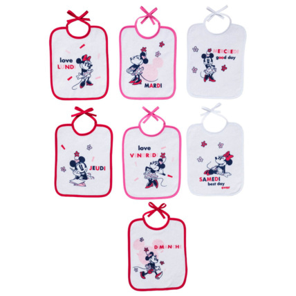 Avis Lot de 7 bavoirs journaliers naissance DISNEY BABY 2