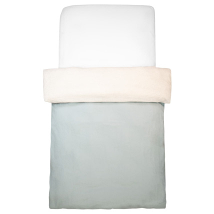 Avis Housse de couette réversible en Lin lavé Sevira Kids 1
