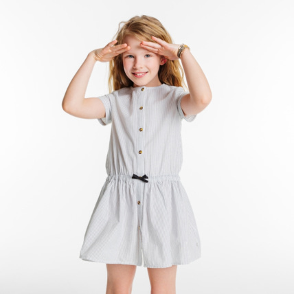 Avis Robe boutonnée grise fille OKAIDI 1
