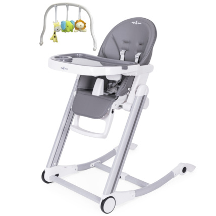 Avis Chaise haute à bascule inclinable et pliable ADELLE Mon Mobilier Design 6