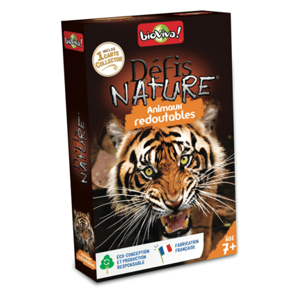 Avis Jeu éducatif Défis Nature - Animaux redoutables BIOVIVA 1