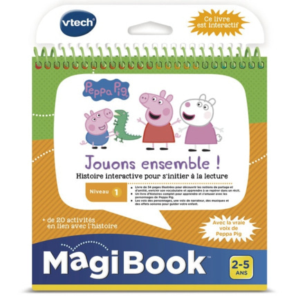 Avis Magibook - Peppa Pig Jouons ensemble! VTech 1