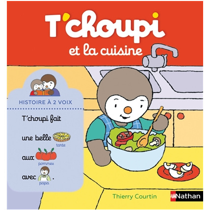 Avis Livre T'choupi et la cuisine NATHAN 1