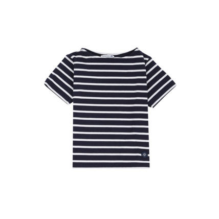 Avis Marinière enfant - coton léger - Navire/Blanc ARMOR-LUX 1