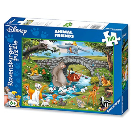 Avis Puzzle XXL - La famille d'Animal Friends - Disney - 100 pièces RAVENSBURGER 1