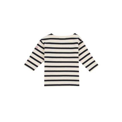 Avis Marinière "Erwann" Baby - coton - Nature/Rich Navy ARMOR-LUX 3