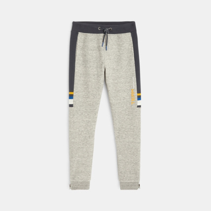 Avis Pantalon jogging chiné Team gris garçon OKAIDI 1