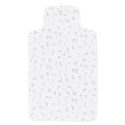 Avis Tapis nomade mousseline de coton biologique Imagine CARRE BLANC 1