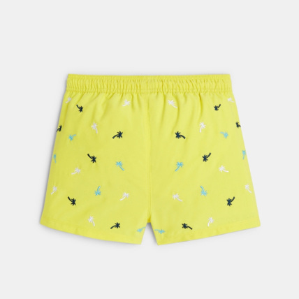 Avis Short de bain brodé jaune garçon OKAIDI 3