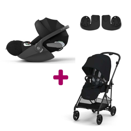 Avis Poussette Duo Melio 4 + Siège auto Cloud T i-Size CYBEX 5