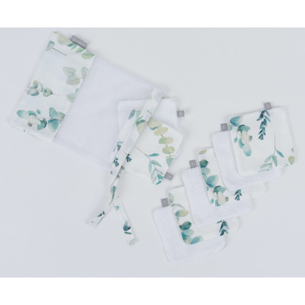 Avis Lingettes bébé lavables 8 pièces, Eucalyptus Sevira Kids 8
