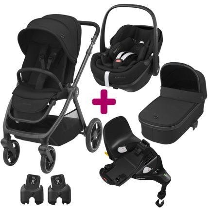 Avis Poussette trio Oxford + nacelle Oria + siège auto Pebble 360 + base familyfix 360 Maxi-Cosi 2