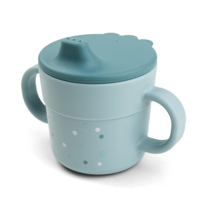 Avis Tasse d'apprentissage Foodie Dots DONE BY DEER 1