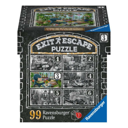 Avis Escape Puzzle - Le jardin d'hiver du manoir - de 6 ans RAVENSBURGER 1