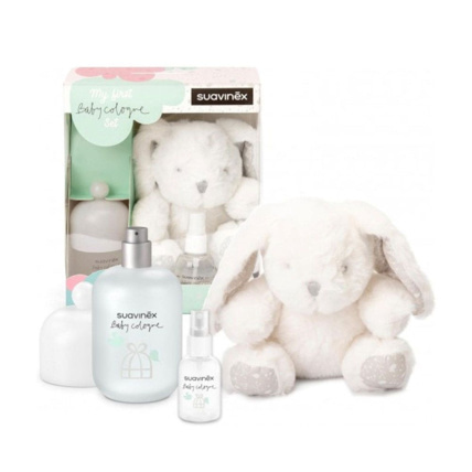 Avis Pack Baby Cologne Peluche Lapin Suavinex 1