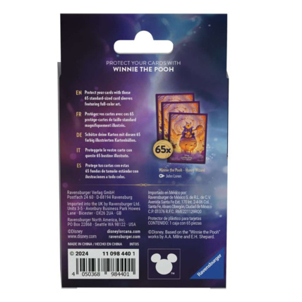 Avis Disney Lorcana S6 - Protège-cartes Winnie - de 8 ans RAVENSBURGER 2