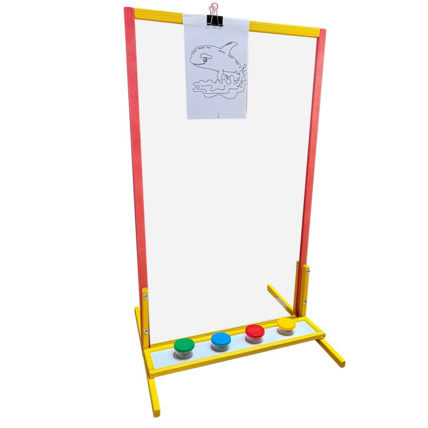 Avis Chevalet tableau en bois pour enfant GINO 3TOYSM 1