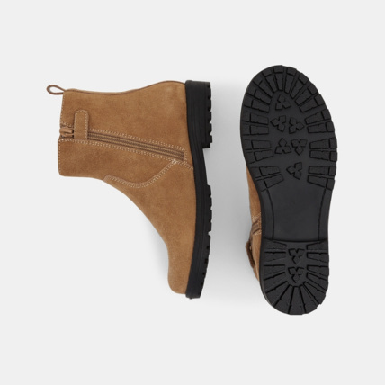 Avis Boots chelsea à semelle crantée beige fille OKAIDI 3