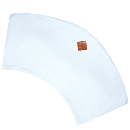 Avis Housse pour coussin de maternité et d'allaitement en gaze de coton Sevira Kids 3